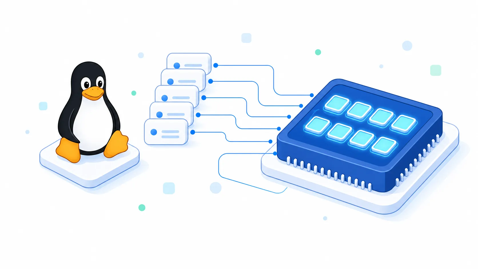 How the OS scheduler shares the CPU